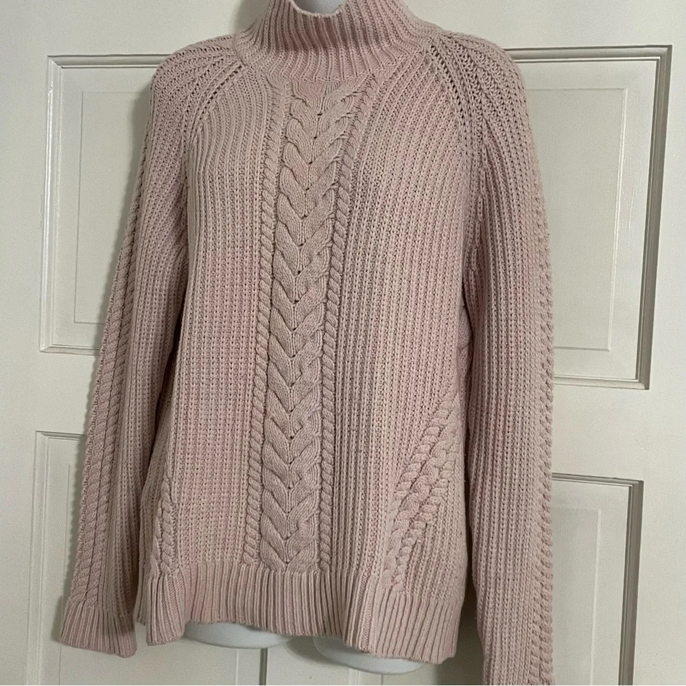 Lululemon Bring the‎ Cozy Turtleneck Sweater Pink